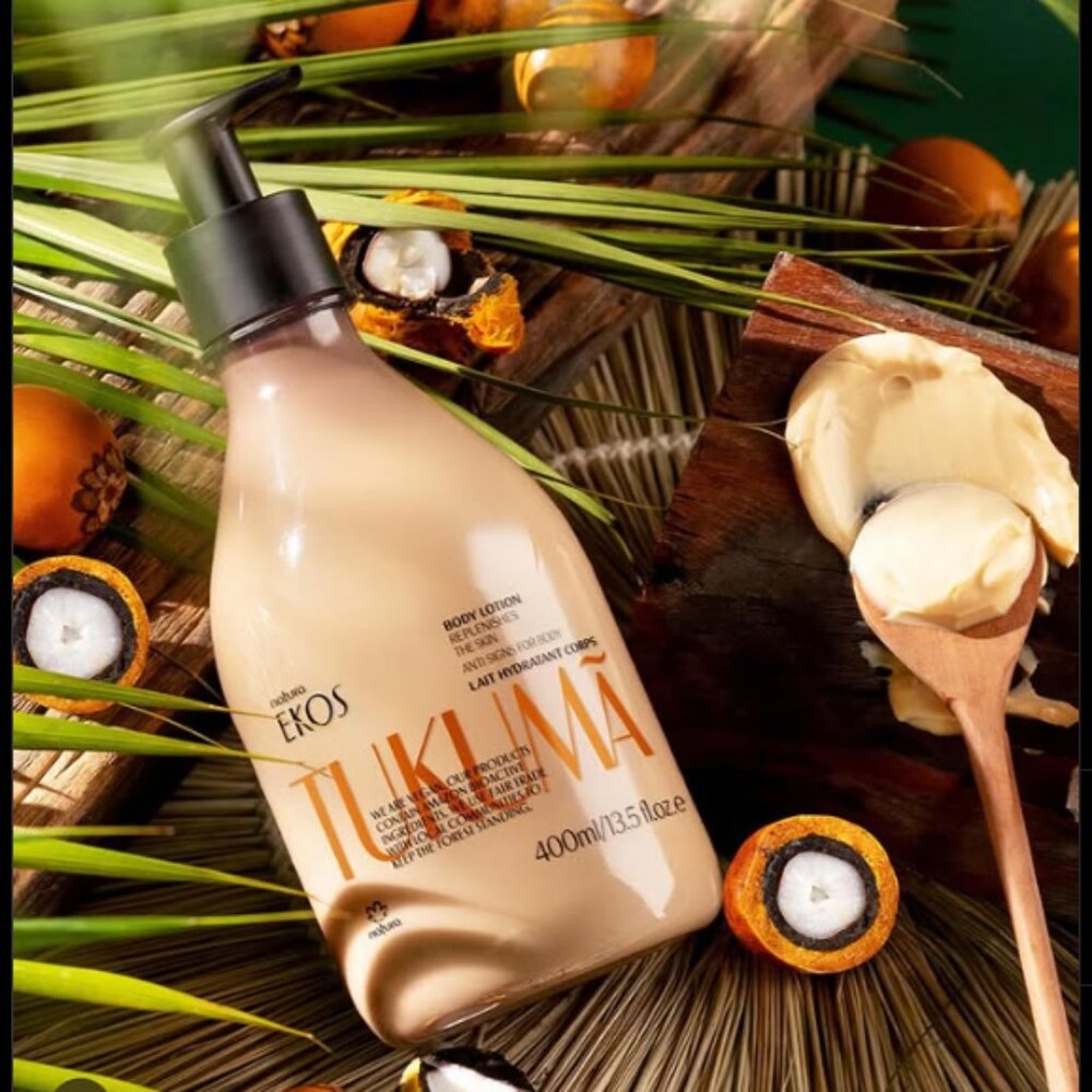 🙌 2/$55 NEW Natura Brasil Natura Ekos Tukuma Body Lotion Full Size 400mL